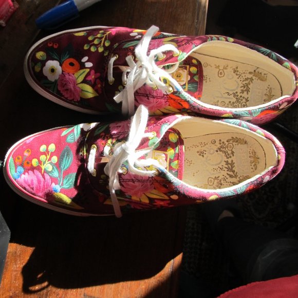Keds X Rifle Paper Co. Sneakers Size 9 1/2 - Picture 5 of 5